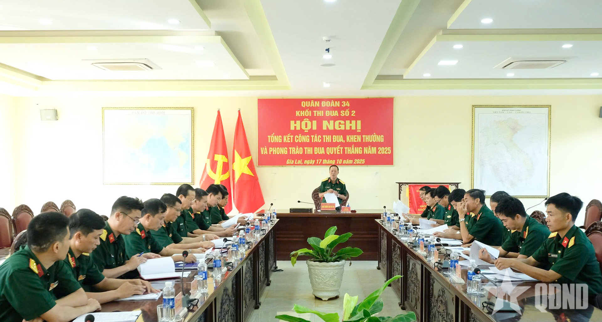 Khối thi đua số 2 (Quân đoàn 34): Đổi mới nội dung, hình thức thi đua, xây dựng điển hình tiên tiến